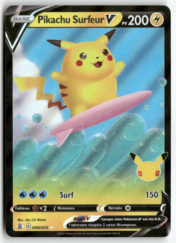 2021 Celebrations - Pikachu Surfeur V