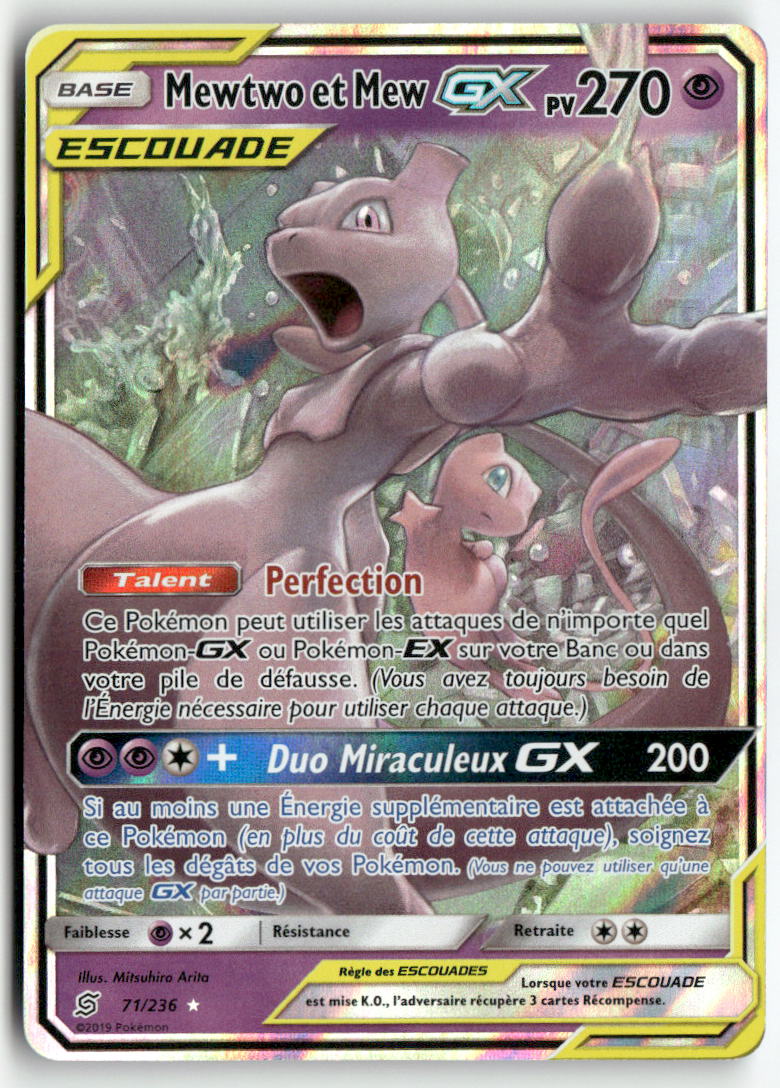 2019 Harmonie des Esprits - Mewtwo et Mew GX