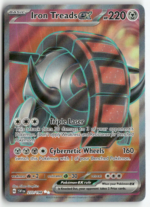 2023 Scarlet & Violet Base - Iron Treads ex