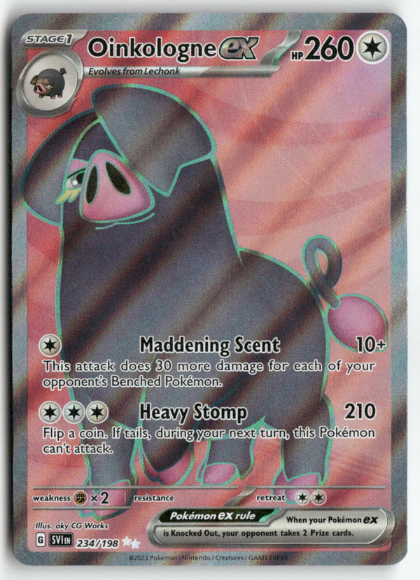 2023 Scarlet & Violet Base - Oinkologne ex