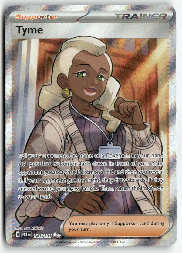 2025 Prismatic Evolutions - Tyme