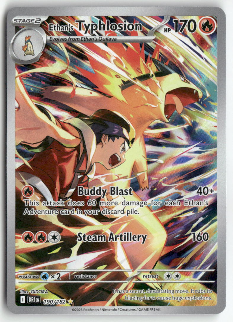2025 Destined Rivals - Ethan's Typhlosion