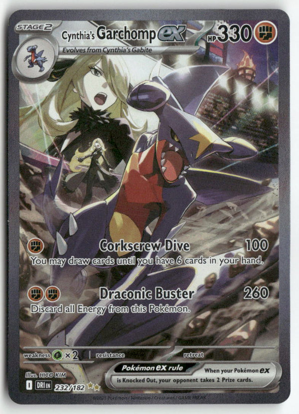 2025 Destined Rivals - Cynthia's Garchomp ex