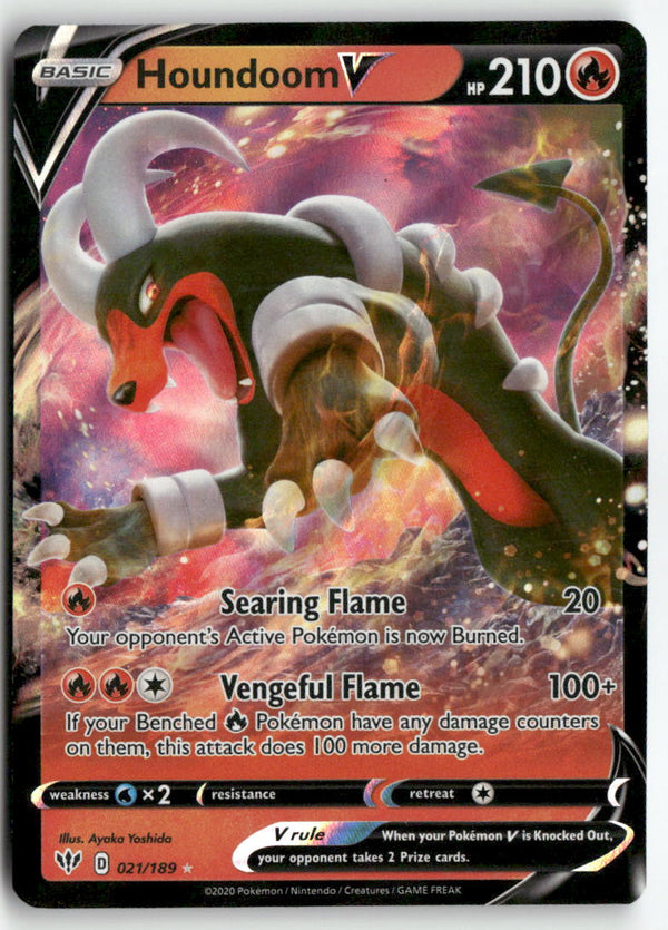 2020 Darkness Ablaze - Houndoom V