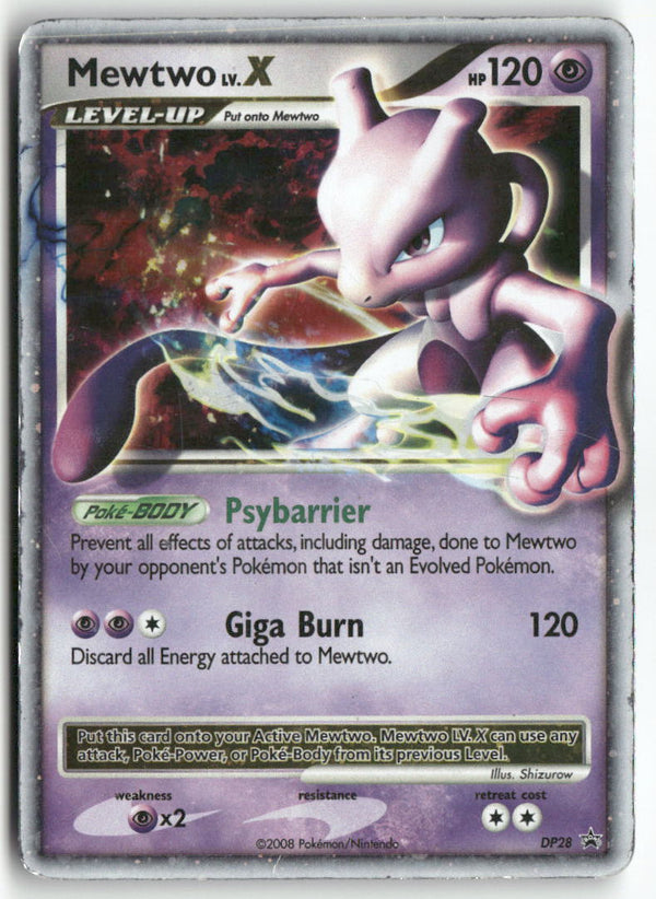2008 Diamond & Pearl Promo - Mewtwo Lv. X