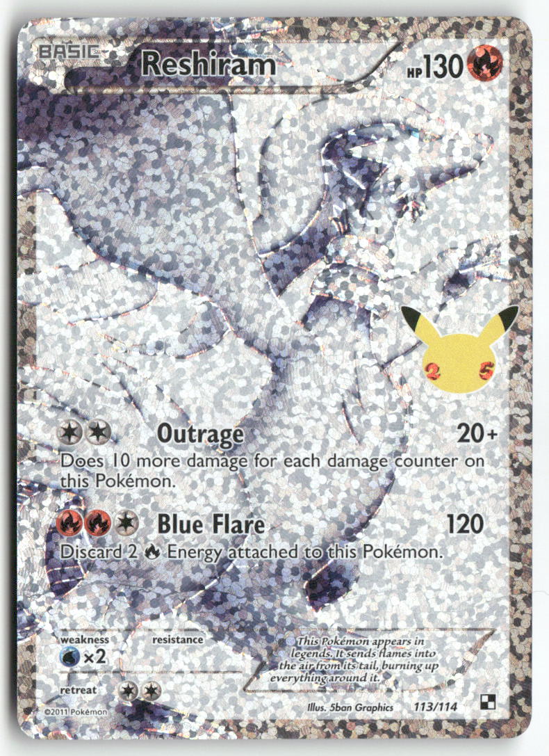 2021 Celebrations - Reshiram