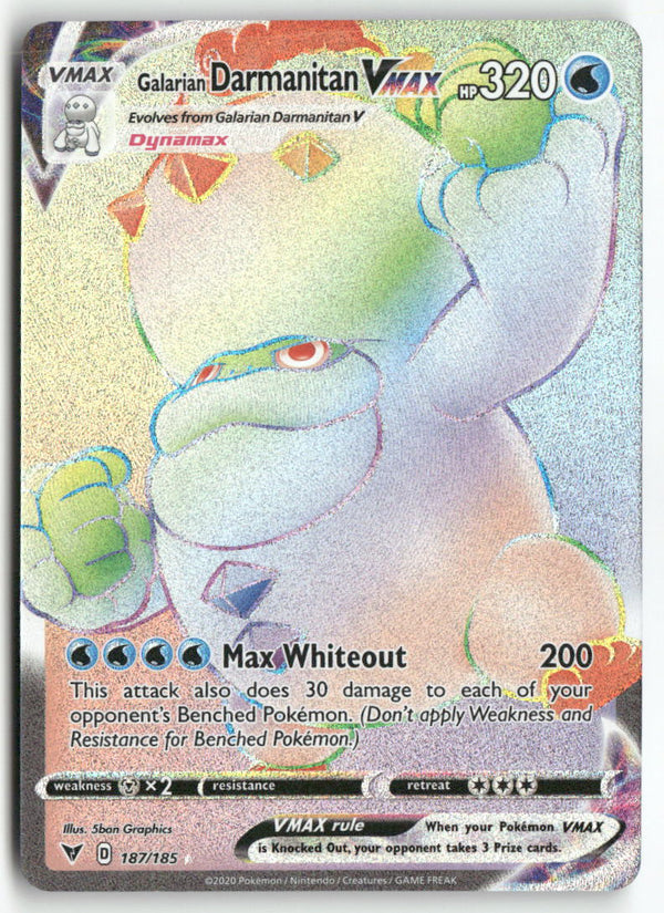 2020 Vivid Voltage - Galarian Darmanitan VMAX