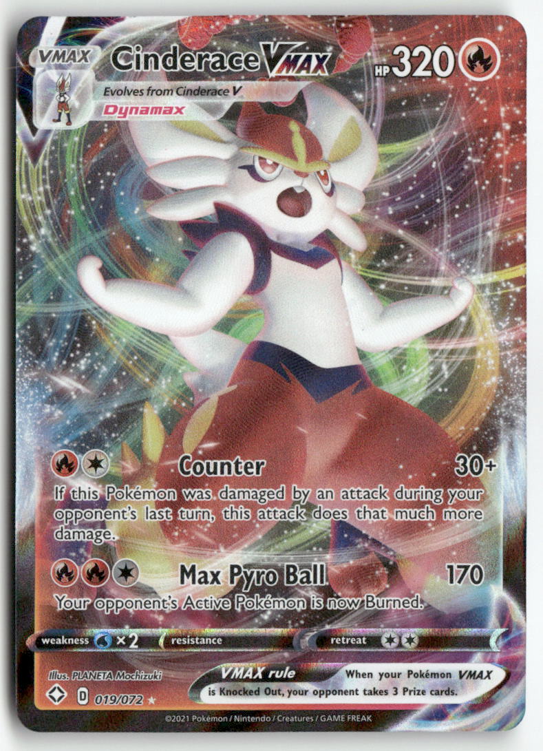 2021 Shining Fates - Cinderace VMAX
