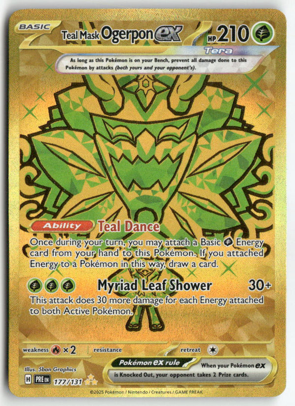 2025 Prismatic Evolutions - Teal Mask Ogerpon ex