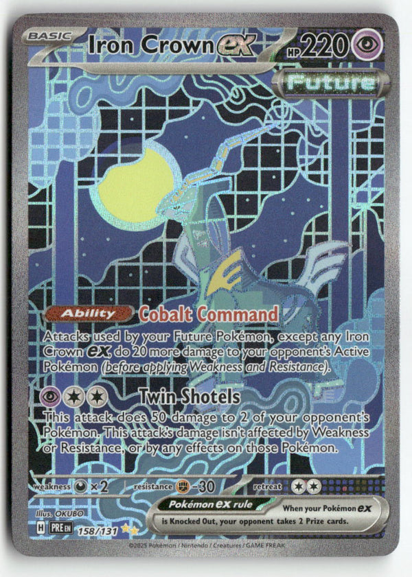 2025 Prismatic Evolutions - Iron Crown ex