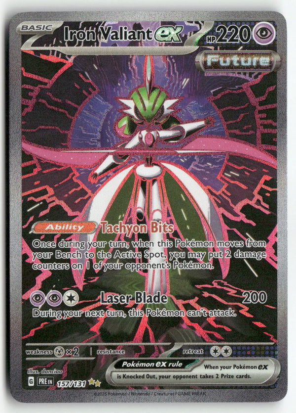 2025 Prismatic Evolutions - Iron Valiant ex