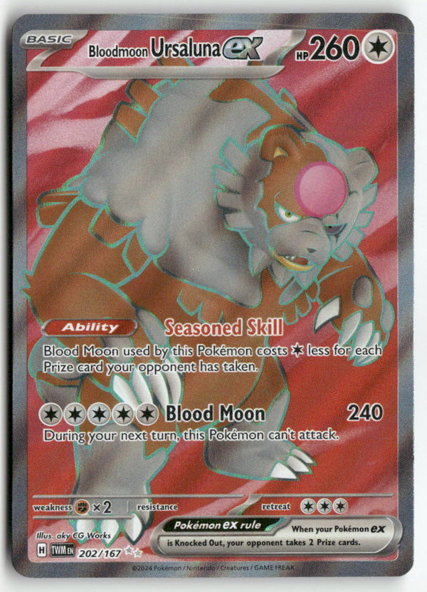 2025 Twilight Mascarade - Bloodmoon Ursaluna ex