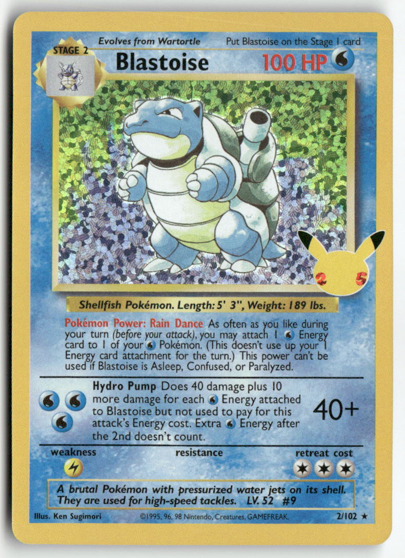 2021 Celebrations - Blastoise Holo