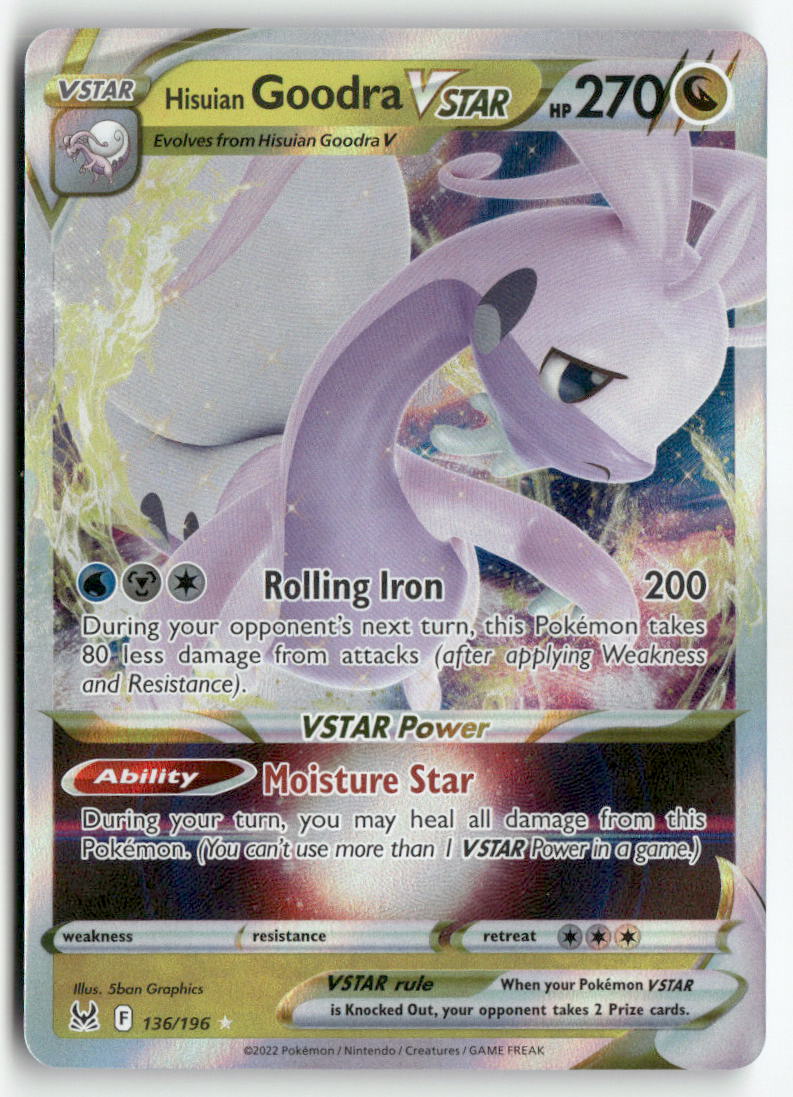 2022 Lost Origin - Hisuian Goodra VSTAR