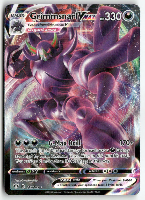 2020 Darkness Ablaze - Grimmsnarl VMAX