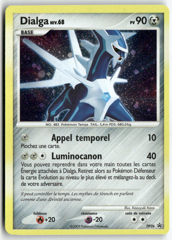 2009 DP Promo - Dialga Niv.68