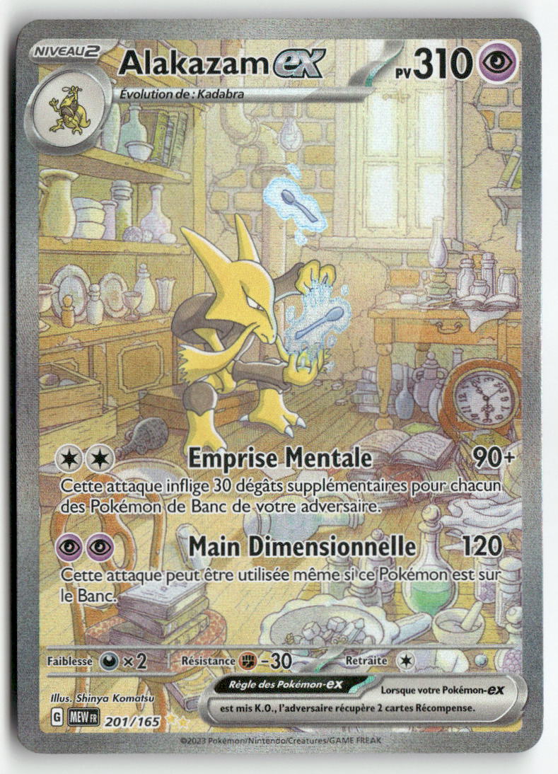 2023 Mew 151 - Alakazam ex