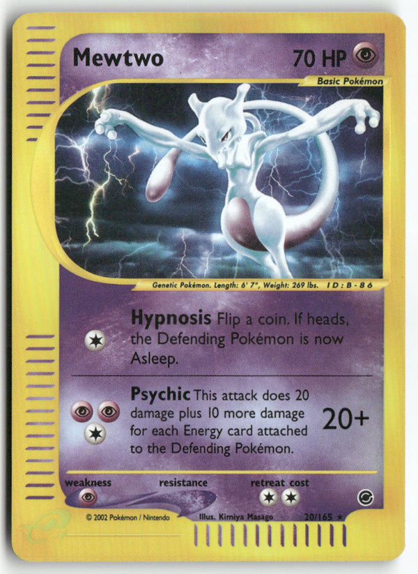 2002 Expedition - Mewtwo Rev. Foil