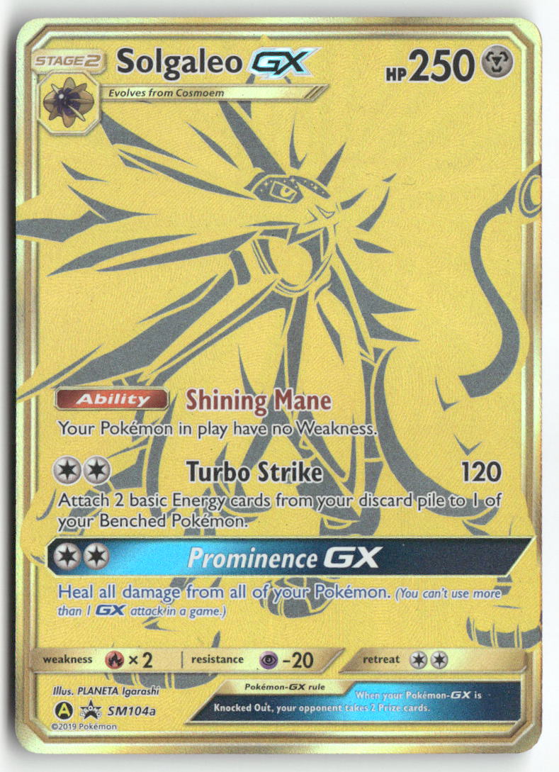 2019 Sun & Moon Promo - Solgaleo GX
