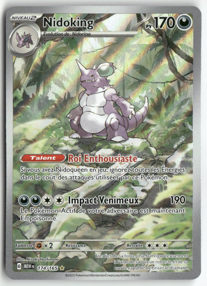 2023 Pokémon 151 - Nidoking