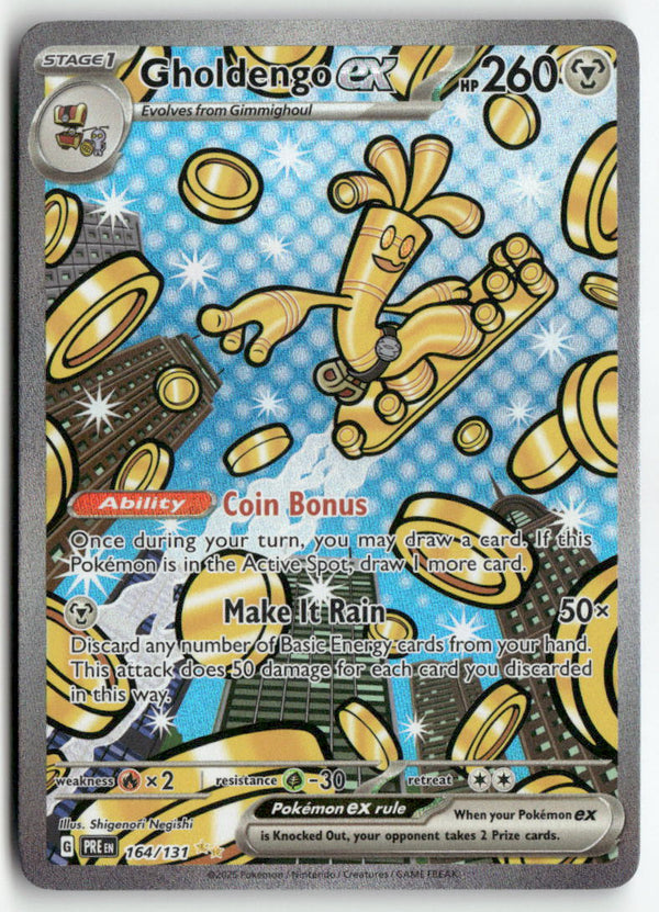 2025 Prismatic Evolutions - Gholdengo ex