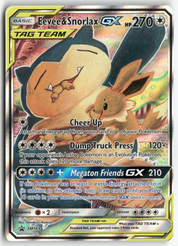 2019 Sun & Moon Promo - Eevee & Snorlax GX