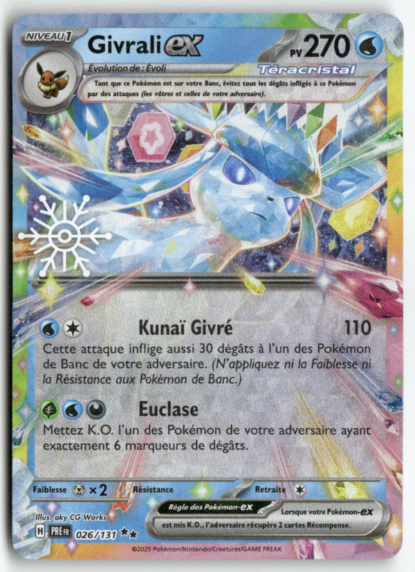 2025 Evolutions Prismatiques - Givrali ex Stamp
