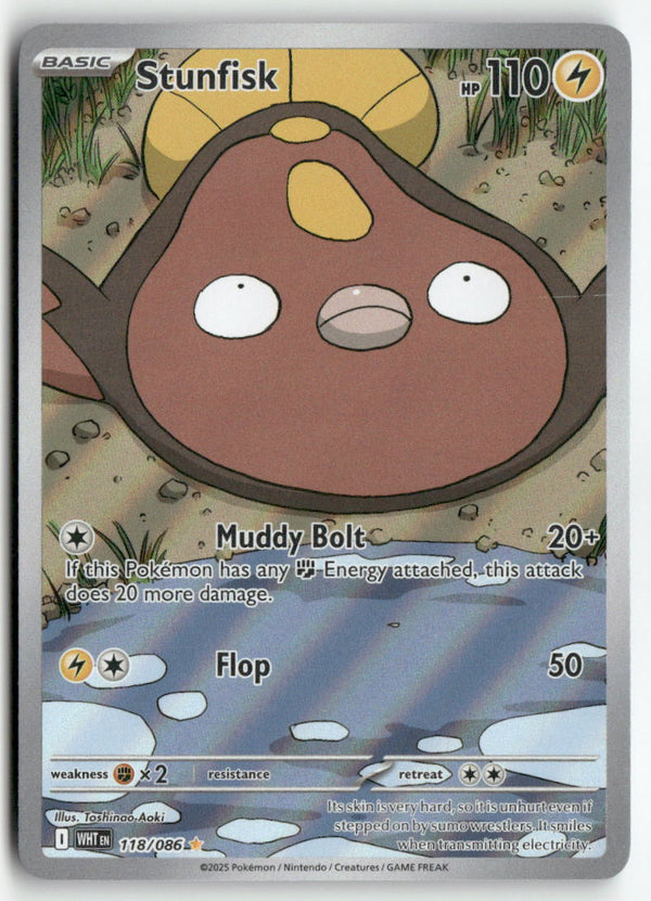 2025 White Flare - Stunfisk