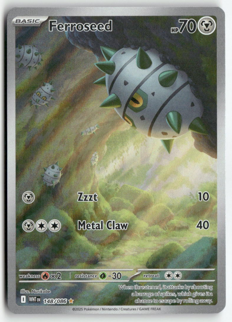 2025 White Flare - Ferroseed