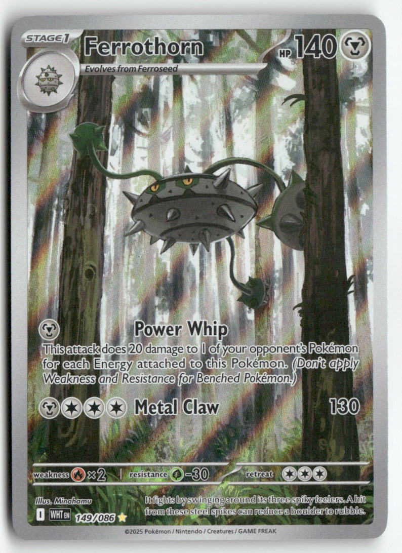 2025 White Flare - Ferrothorn