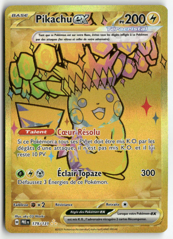 2025 Evolutions Prismatiques - Pikachu ex