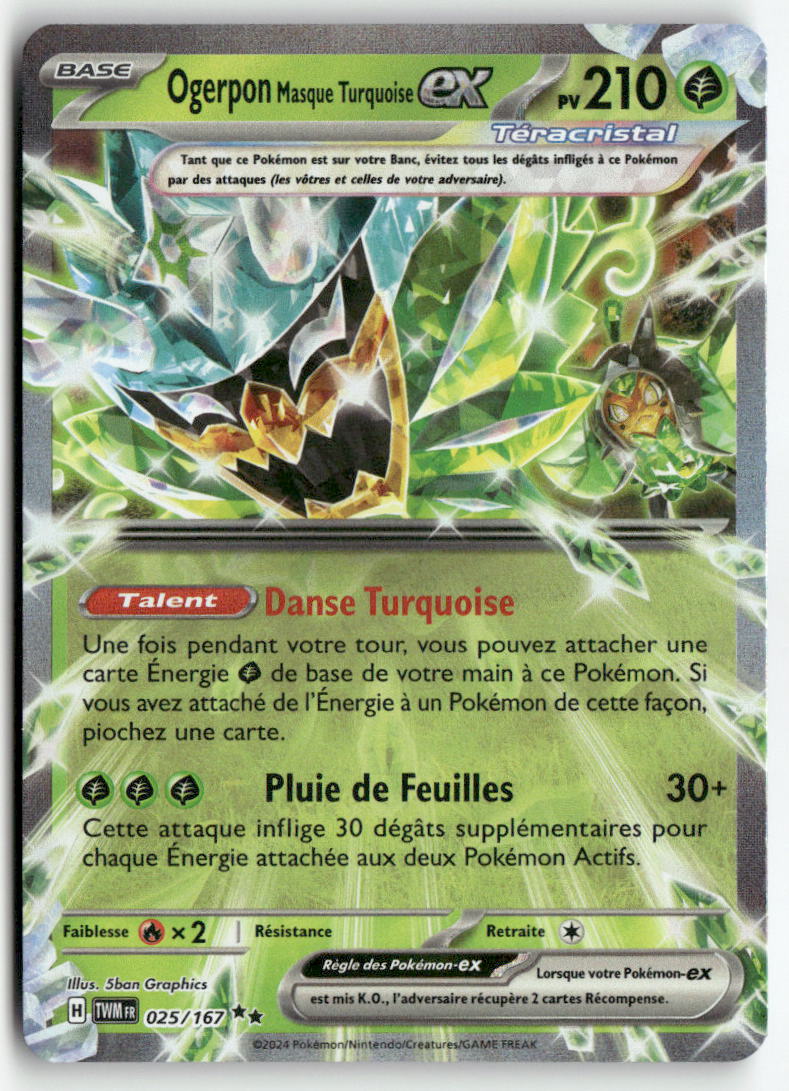 2023 Mascarade Crepusculaire - Ogerpon Masque Turquoise ex