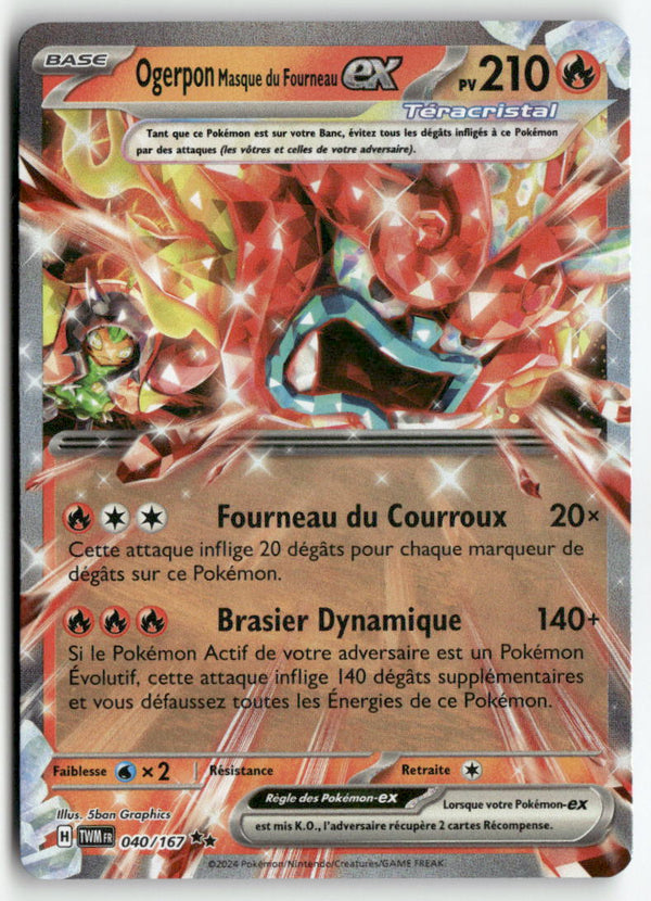 2023 Mascarade Crepusculaire - Ogerpon Masque du Fourneau ex