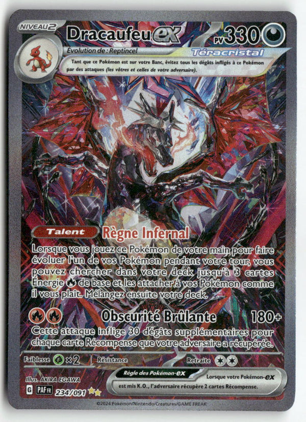 2024 Destinées de Paldea - Dracaufeu ex