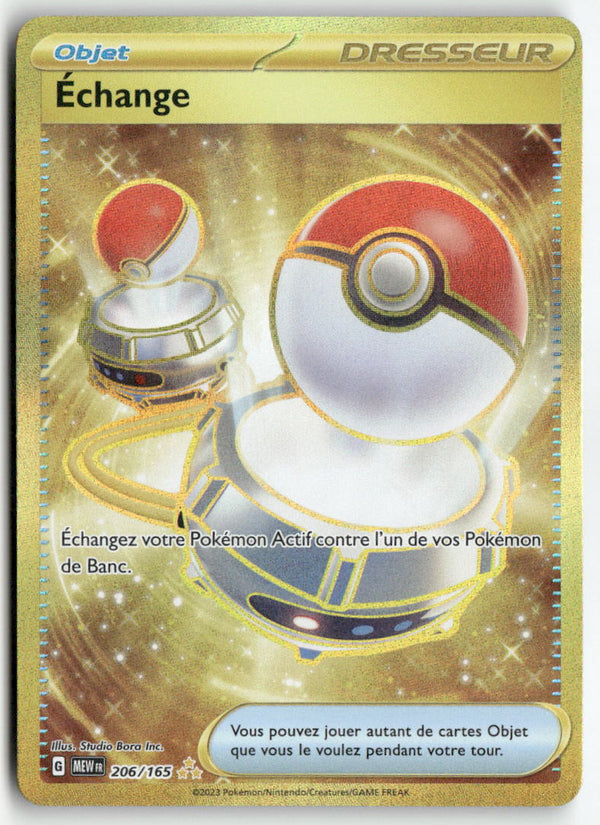 2023 Pokémon 151 - Échange