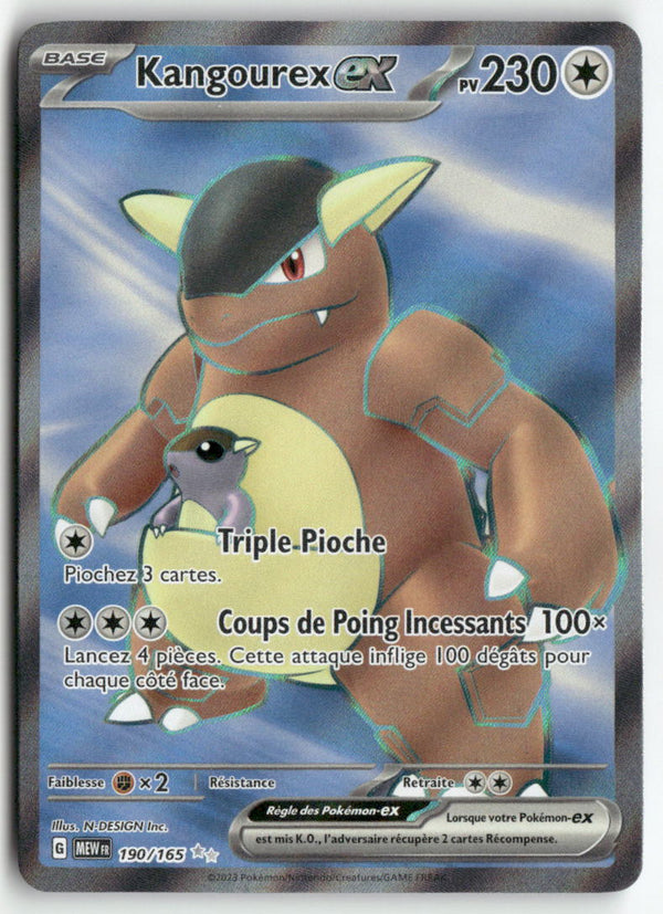 2023 Pokémon 151 - Kangourex ex