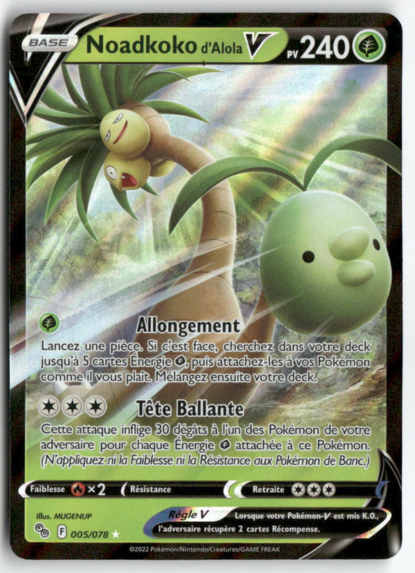 2022 Pokémon GO - Noadkoko d'Alola V