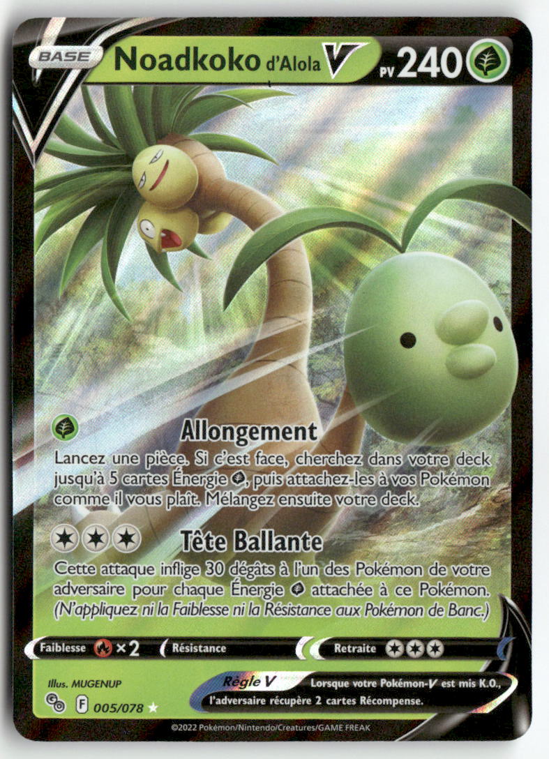2022 Pokémon GO - Noadkoko d'Alola V