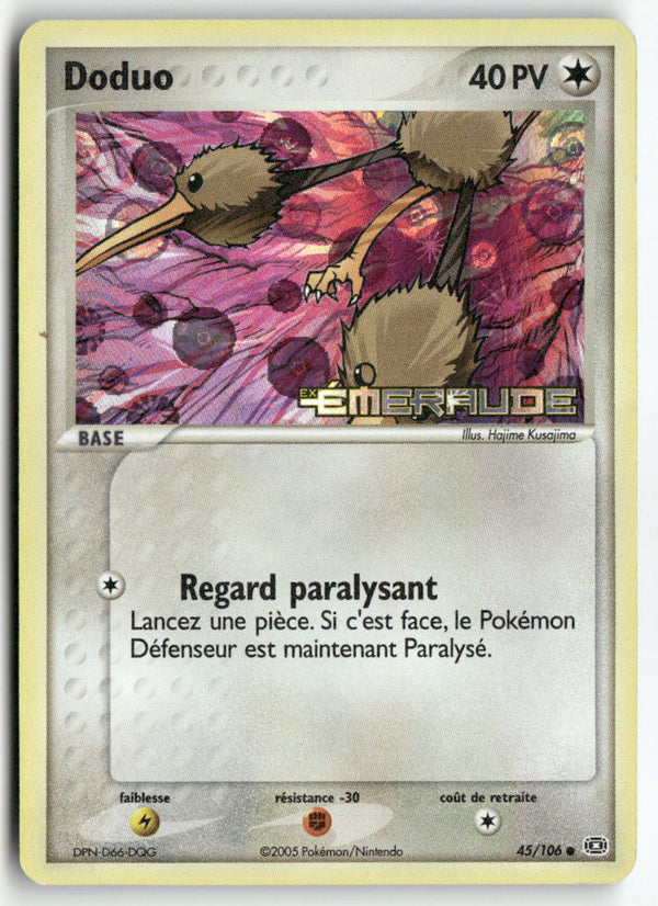 2005 Émeraude - Doduo Rev. Foil