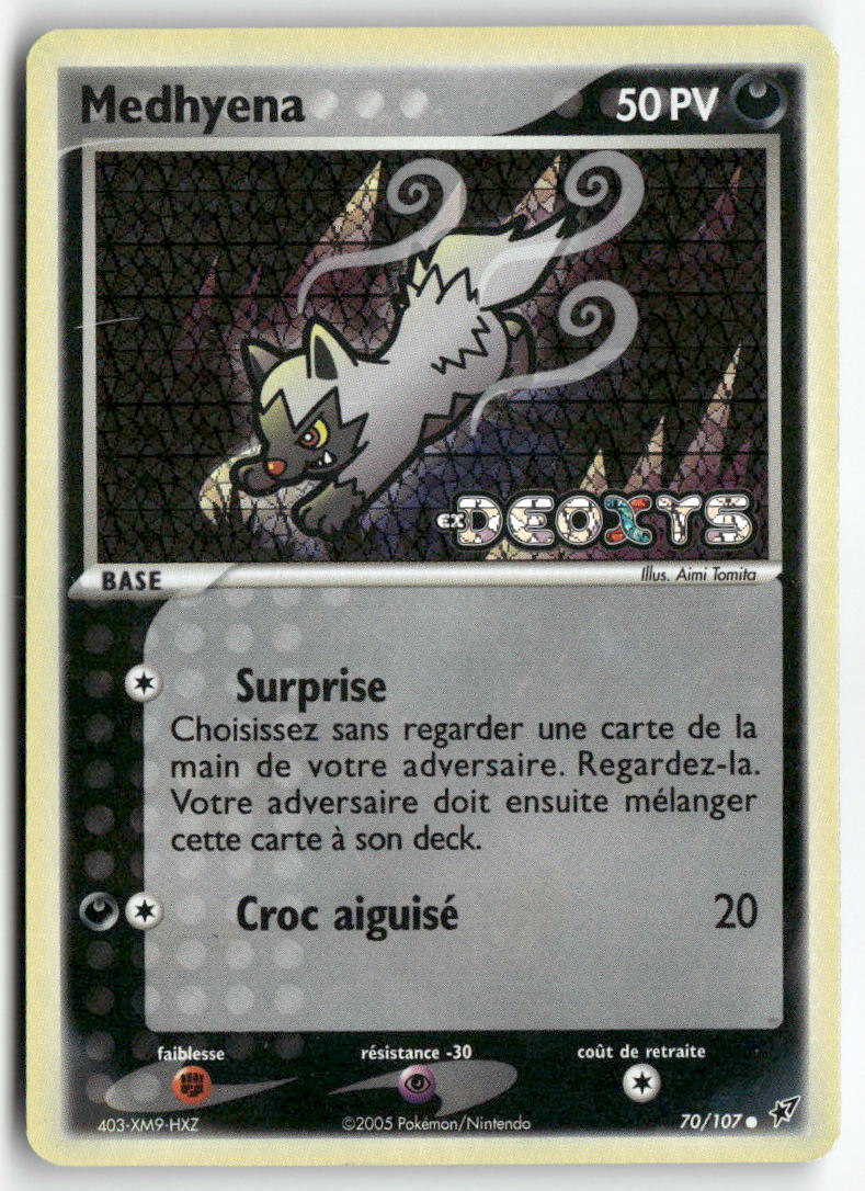 2005 Deoxys - Medhyena Rev. Foil