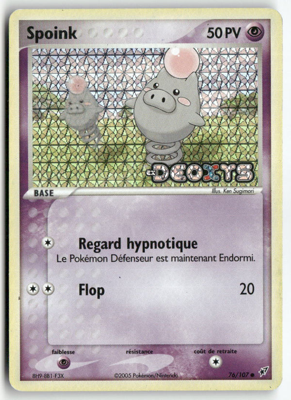 2005 Deoxys - Spoink Rev. Foil