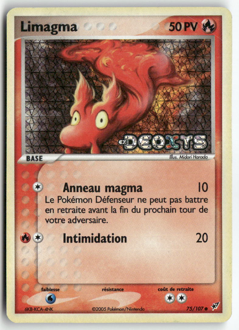 2005 Deoxys - Limagma Rev. Foil