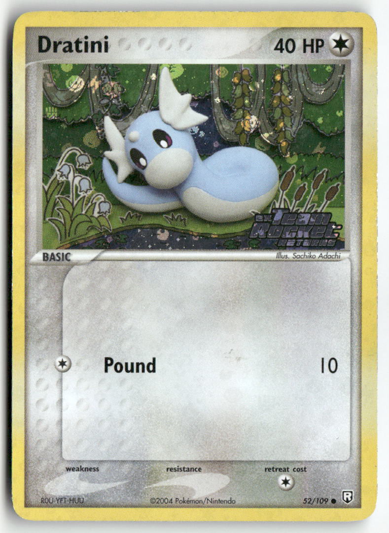 2004 EX: Team Rocket Returns - Dratini Rev. Foil
