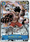 2025 OP11 Des Poings Vifs Comme l'Éclair - Monkey D. Luffy Manga Art