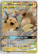 Pokémon - 2019 Unified Minds - Raichu & Alolan Raichu GX