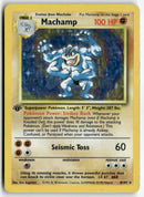 Pokémon - 1999 Base Set 1st Edition - Machamp Holo