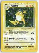 Pokémon - 1999 Base Set - Raichu Holo