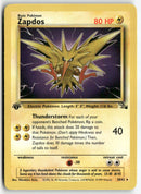 Pokémon - 1999 Fossil 1st Edition - Zapdos