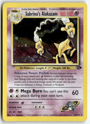 Pokémon - 2000 Gym Challenge - Sabrina's Alakazam Holo