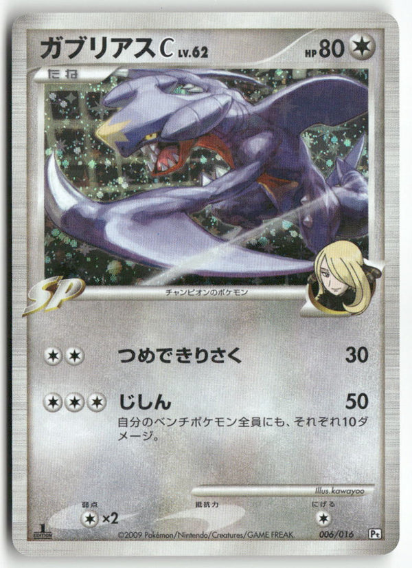 2009 Garch. vs Charizard SP D.K. 1st Ed.  - Garchomp C Holo